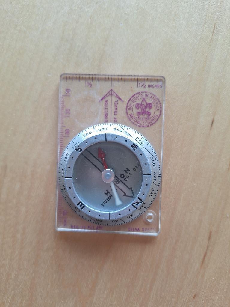 Boussole vintage Boy Scouts Of America fabriquée par Silva, Enlèvement ou Envoi
