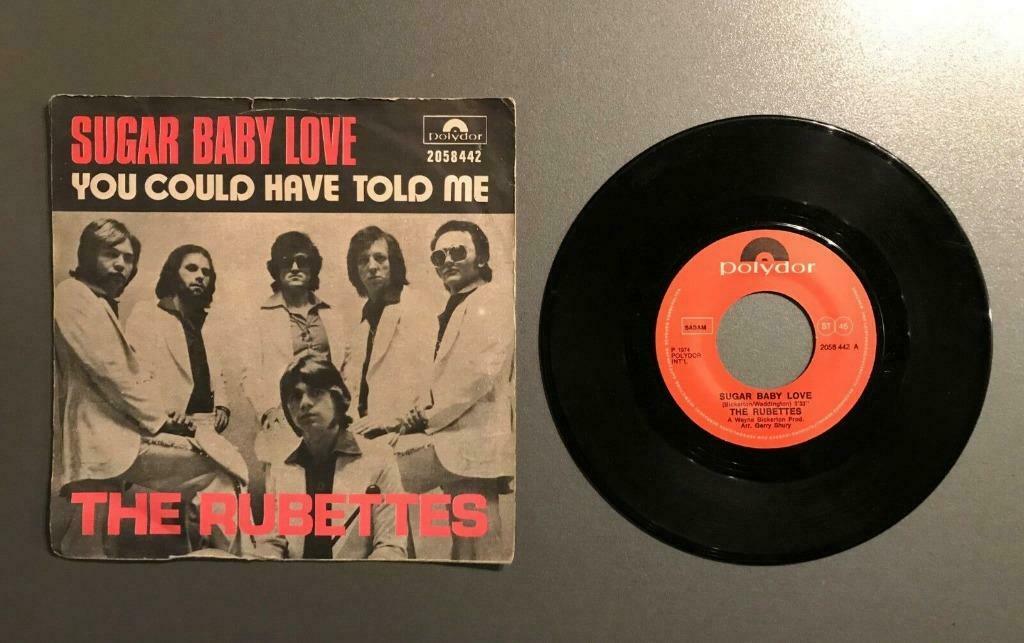 Vinyle de The Rubettes, Enlèvement ou Envoi, Utilisé, Autres genres, Single