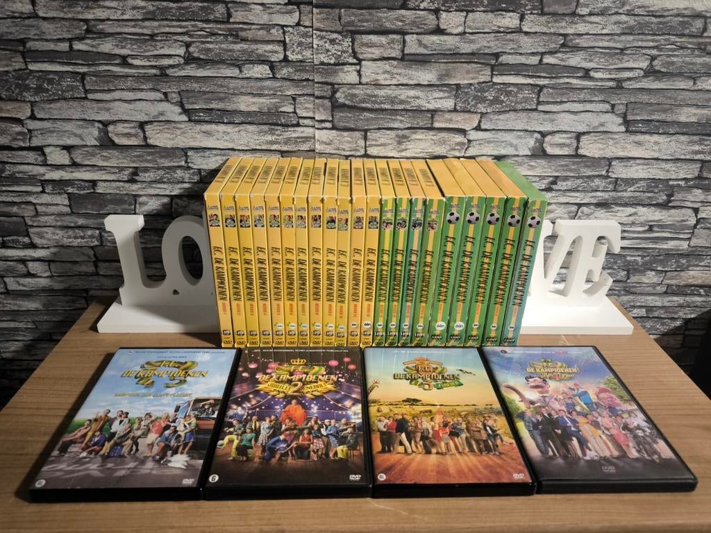 Mooie volledige dvd collectie van fc de kampioenen, Ophalen of Verzenden