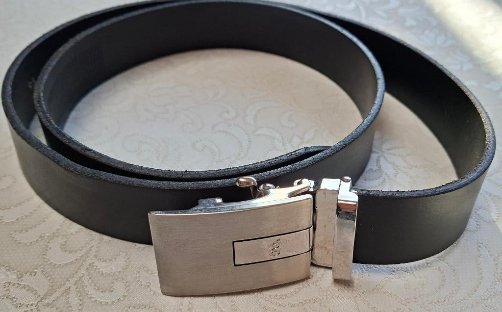 zwarte lederen riem merk Gardeur 95 cm, Vêtements | Femmes, Neuf, Cuir véritable, Enlèvement ou Envoi, 90 à 100 cm