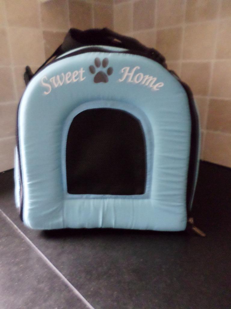 Honden of katten draagtas " Sweet home", Enlèvement ou Envoi, Comme neuf