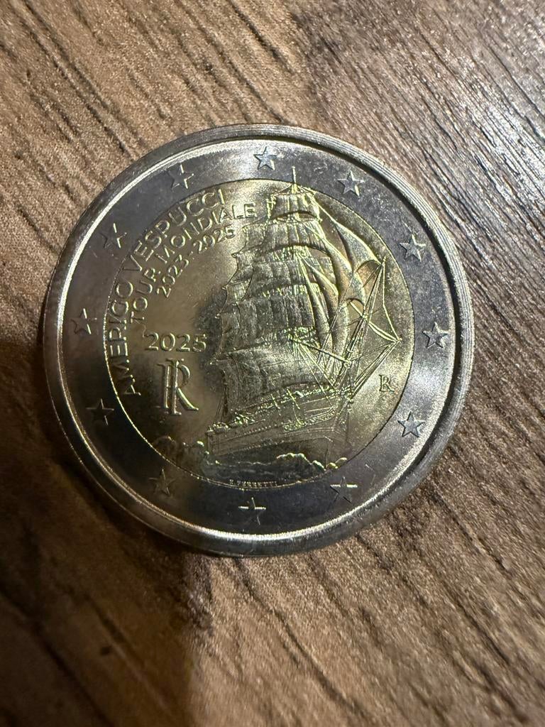 Italie Pièce italienne de 2 euros 2025, Timbres & Monnaies, Enlèvement ou Envoi, Italie, 2 euros