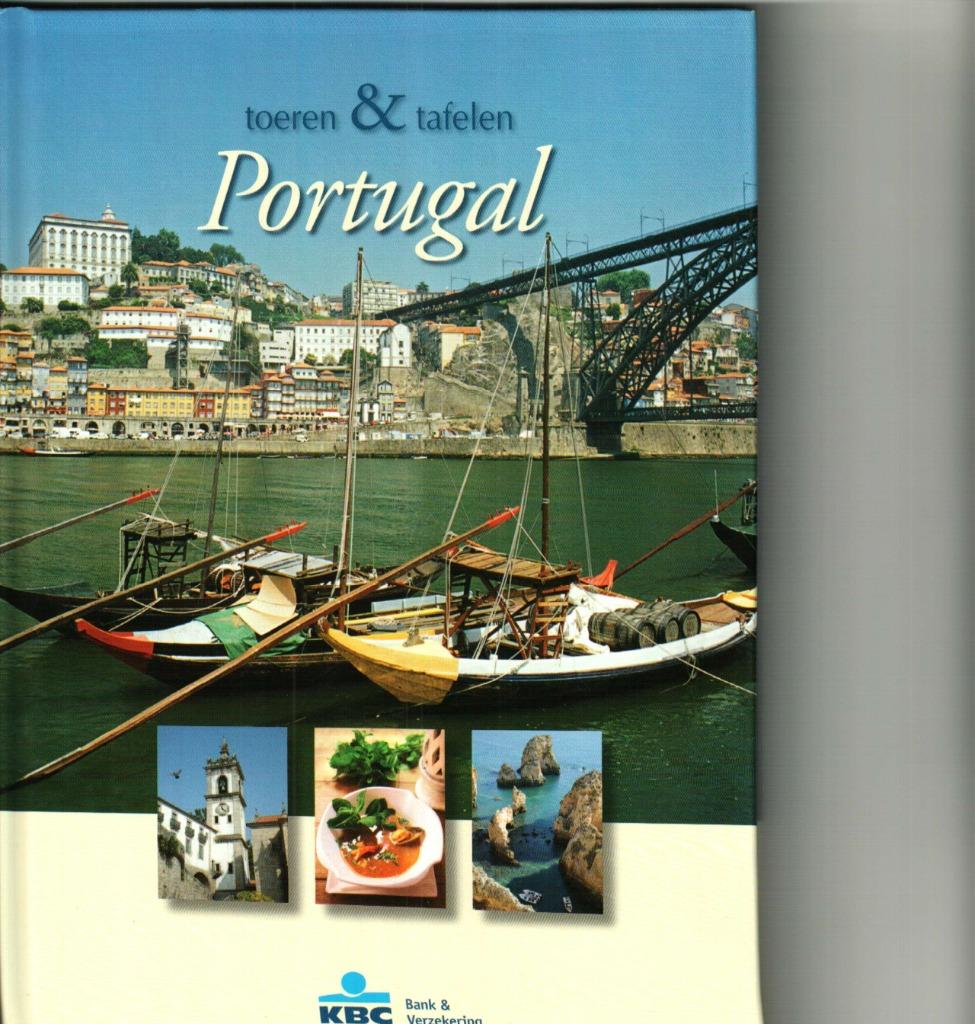 Toeren en tafelen Portugal kbc 95 blz, Ophalen of Verzenden, Zo goed als nieuw