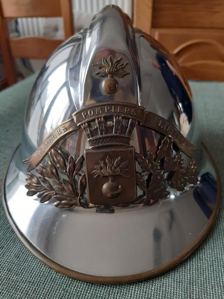 Oude nieuwe helm voor brandweermannen, Verzamelen, Ophalen of Verzenden