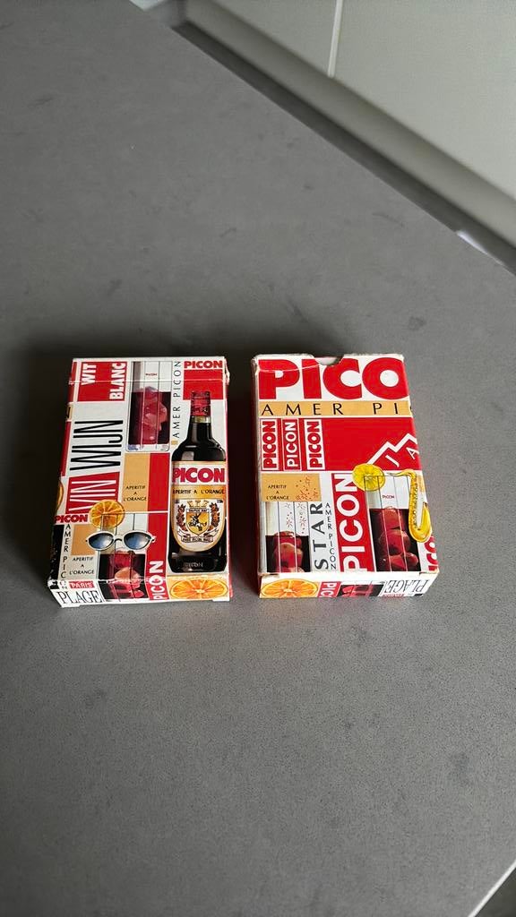 Picon speelkaarten 2 stuks, Ophalen of Verzenden