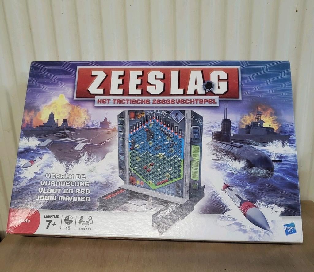 Zeeslag gezelschapsspel, Hobby en Vrije tijd, Ophalen of Verzenden, Gebruikt