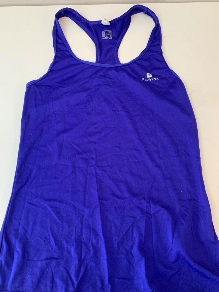 Blauw sportshirt Decathlon 34, Blauw, Ophalen of Verzenden, Fitness of Aerobics, Zo goed als nieuw