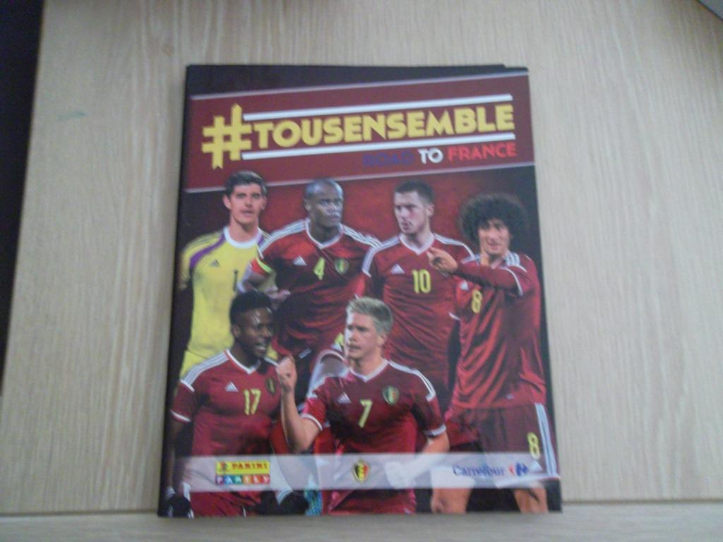 Tousensemble Road To France Diables Rouges, Enlèvement ou Envoi, Comme neuf, Affiche, Image ou Autocollant