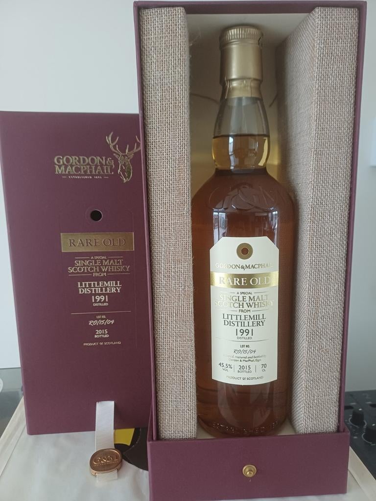 Whisky Littlemill 1991  - 24 years old (Rare Old G&M), Verzamelen, Ophalen of Verzenden, Nieuw, Overige typen, Vol