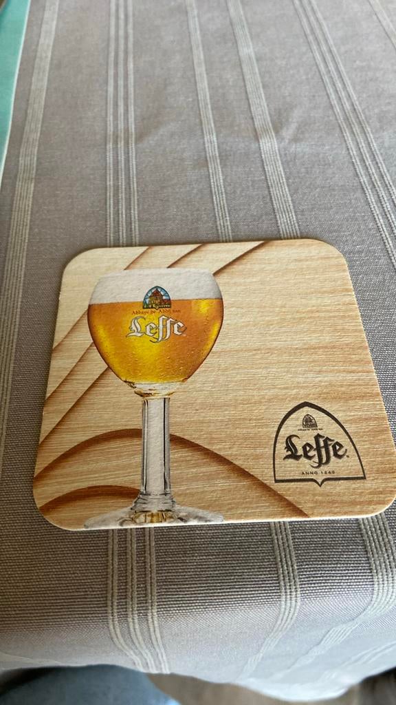 Bierviltje Leffe, Verzamelen, Biermerken, Ophalen of Verzenden, Nieuw, Leffe