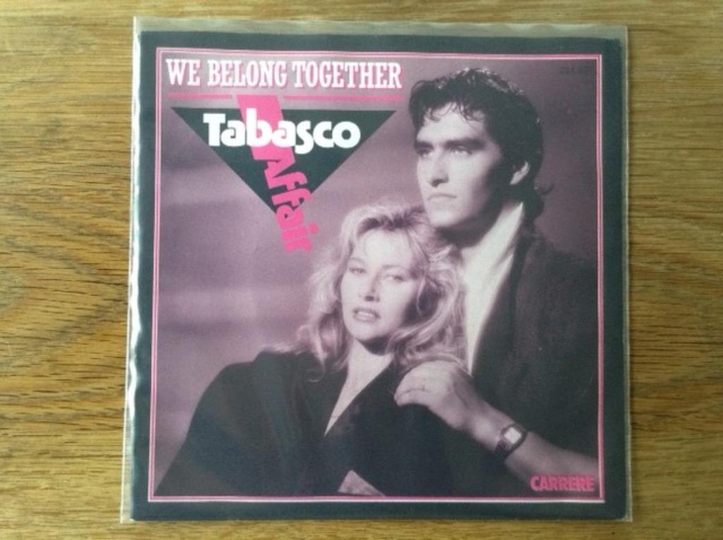 single tabasco affair, Cd's en Dvd's, Vinyl Singles, Pop, Ophalen of Verzenden
