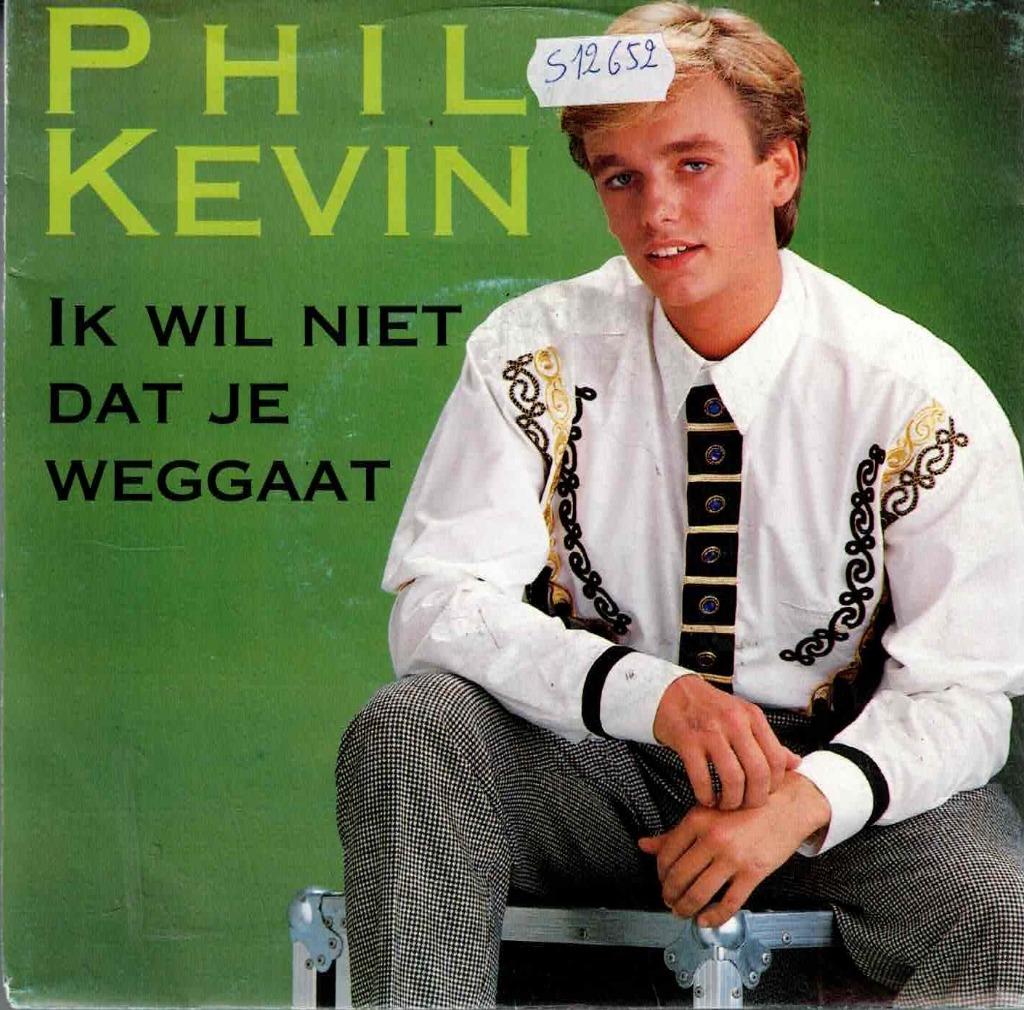 Vinyl, 7"   -   Phil Kevin – Ik Wil Niet Dat Je Weggaat, Ophalen of Verzenden, Overige formaten