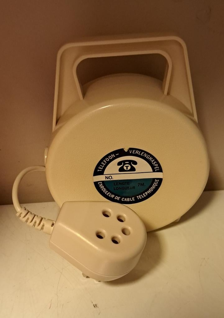 Enrouleur de câble d'extension téléphonique, Enlèvement, Comme neuf