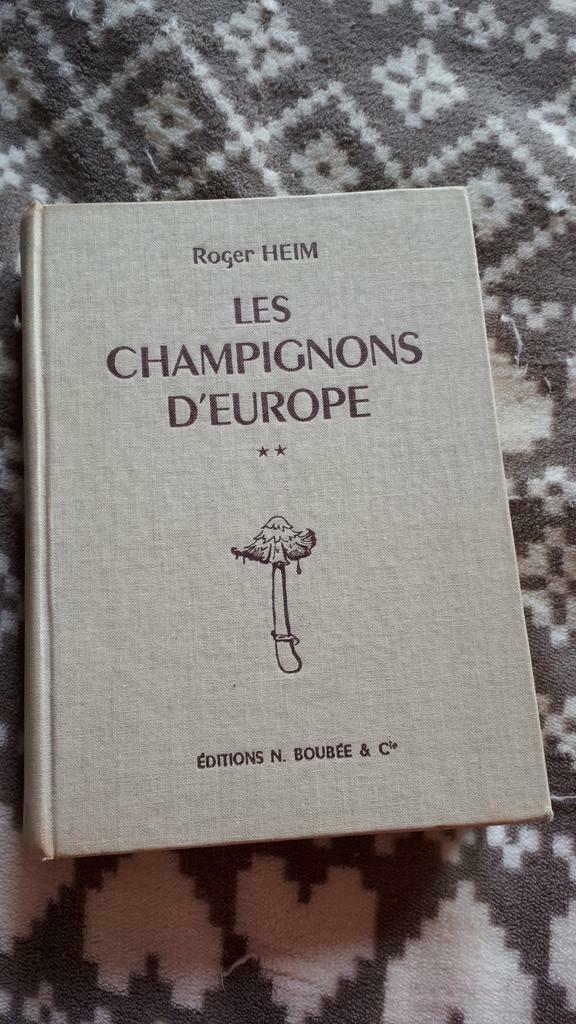 Les champignons d europe roger heim, Livres, Utilisé