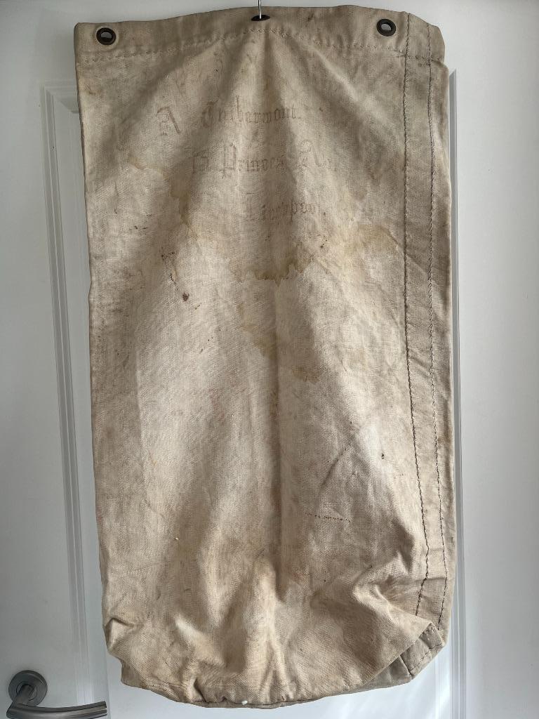 Pré WW2 kit bag marin GB sous-off ou officier, Collections, Enlèvement ou Envoi, Marine, Autres types