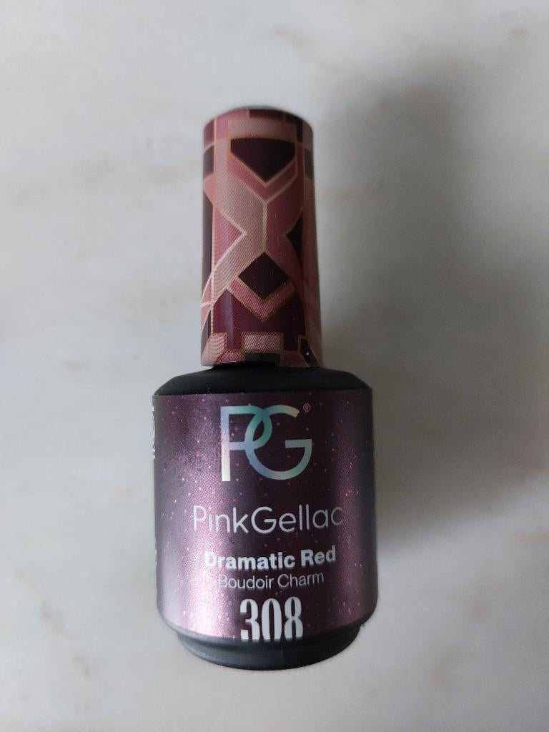 Pink gellac 308, Nieuw, Ophalen of Verzenden, Rood, Handen en Nagels