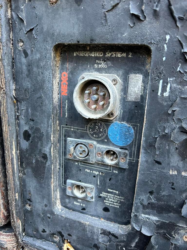 Hauts parleurs Nexo SI 1000 Si1200 systèmes son vintage, TV, Hi-fi & Vidéo