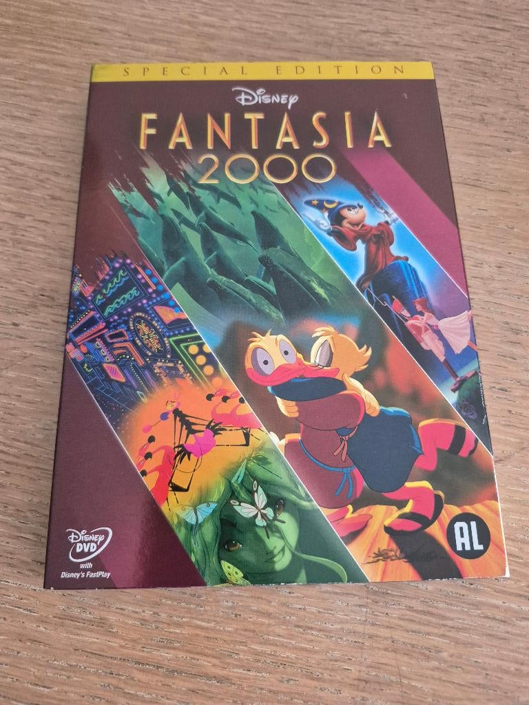 Dvd Fantasia 2000 (Disney) special edition nummer 41, Enlèvement ou Envoi, Dessin animé, Tous les âges, Américain