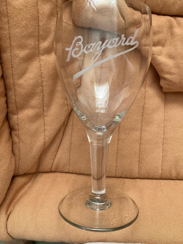 Gezuurd glas Bayard dendermonde, Verzamelen, Ophalen of Verzenden, Zo goed als nieuw, Glas of Glazen, Overige merken