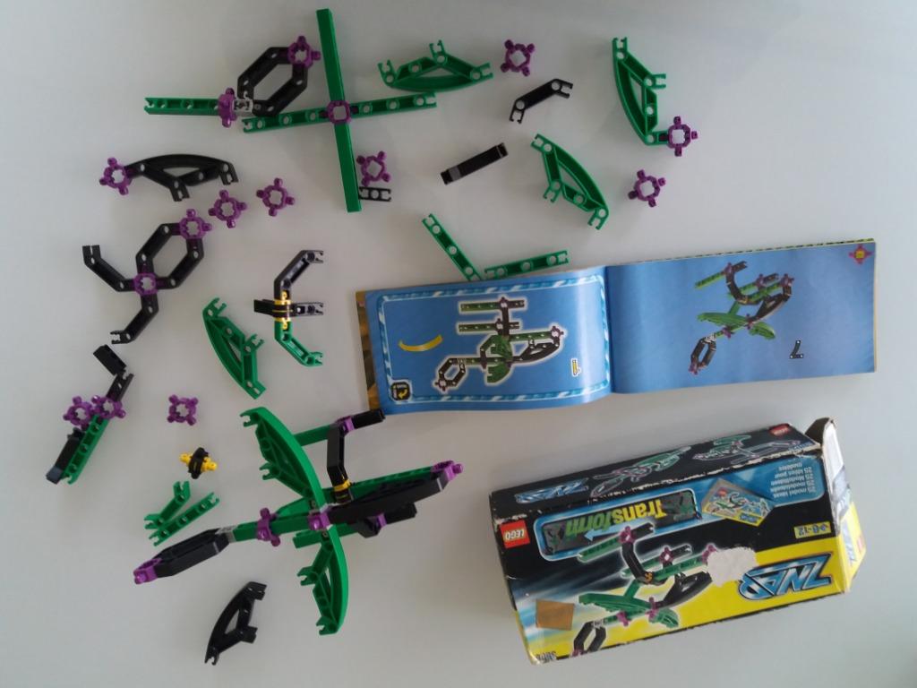 Vintage LEGO znap 3505 - transformers + bouwplannen, Ophalen of Verzenden, Gebruikt, Lego