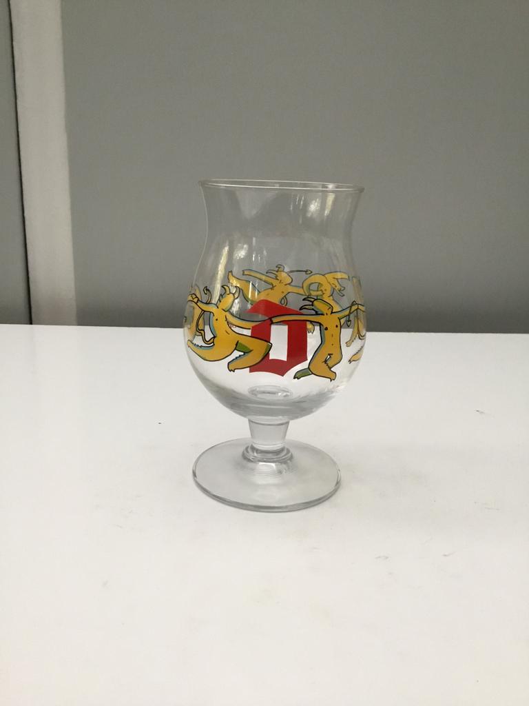 Duvel bierglas 666 25 cl nieuw, Verzamelen, Ophalen of Verzenden, Nieuw, Bierglas