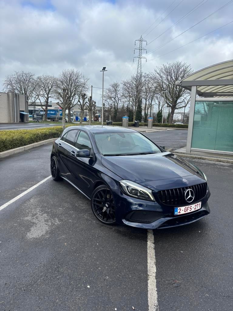 Mercedes classe a180 2018, Zwart, Zwart, Te koop, Open dak