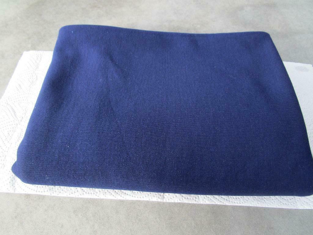 Coupon de tissu en diolène, Neuf, Enlèvement ou Envoi, Bleu, 30 à 200 cm