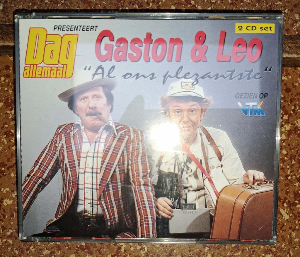 Dubbel CD set Gaston & Leo "Al ons plezantste", Ophalen of Verzenden, Zo goed als nieuw