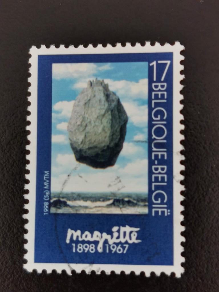 Belgique 1998 - Art - René Magritte, Enlèvement ou Envoi, Affranchi, Art