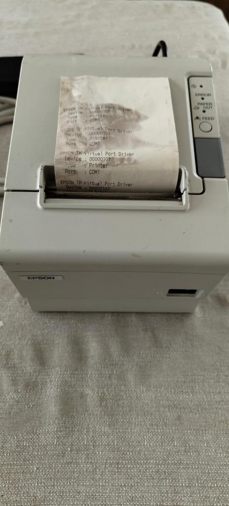 EPSON Ticketprinter TM-T88IV, Ophalen