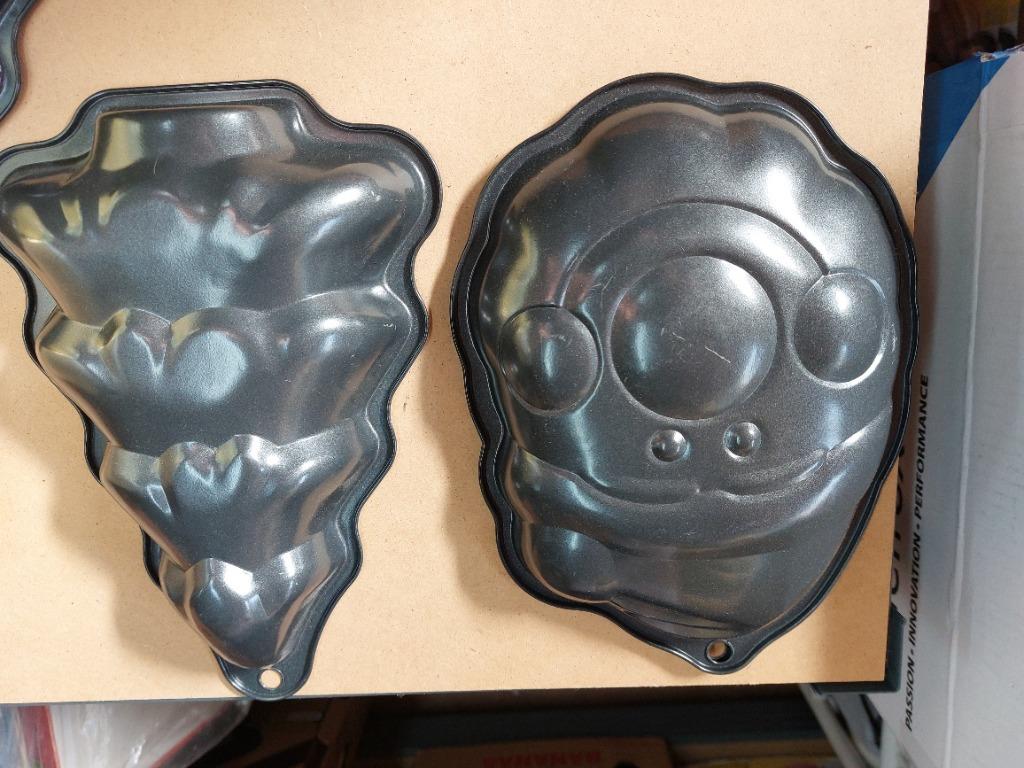 bakvorm clown, kerstman, kerstboom en beertje, Diversen, Ophalen of Verzenden, Nieuw