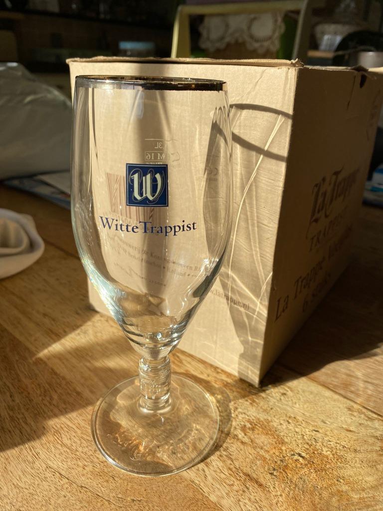 6 verres à bière La Trappe, Enlèvement, Neuf, Verre à bière