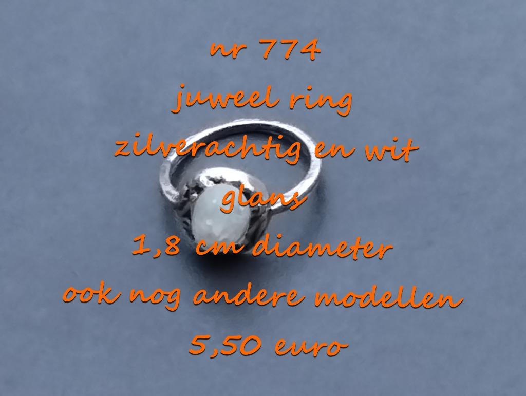 774. Bijou : bague, NEUF, frais de port inclus, Neuf, Femme ou Homme, 17 à 18, Autres matériaux