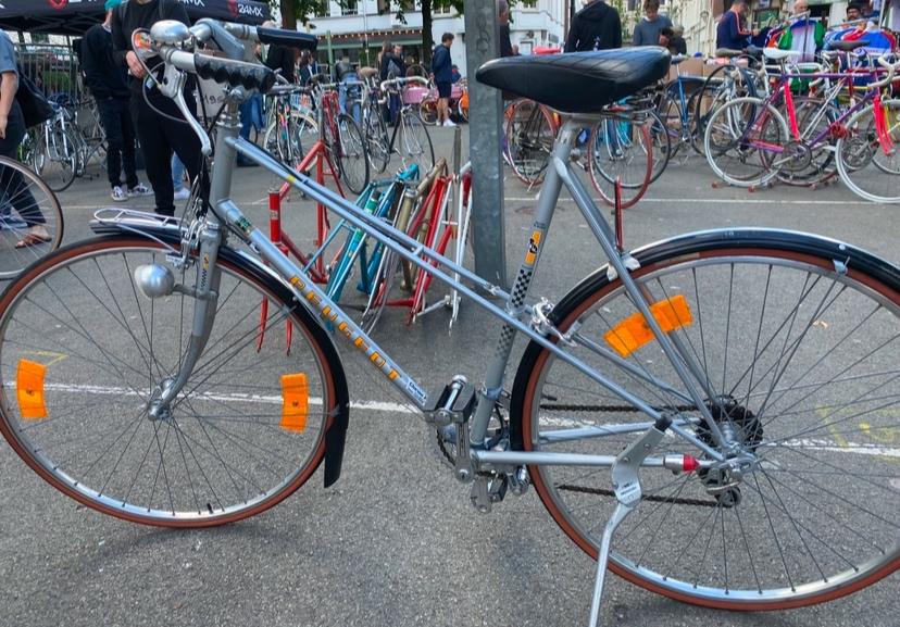 Vintage koersfiets Peugeot, Fietsen en Brommers, Ophalen