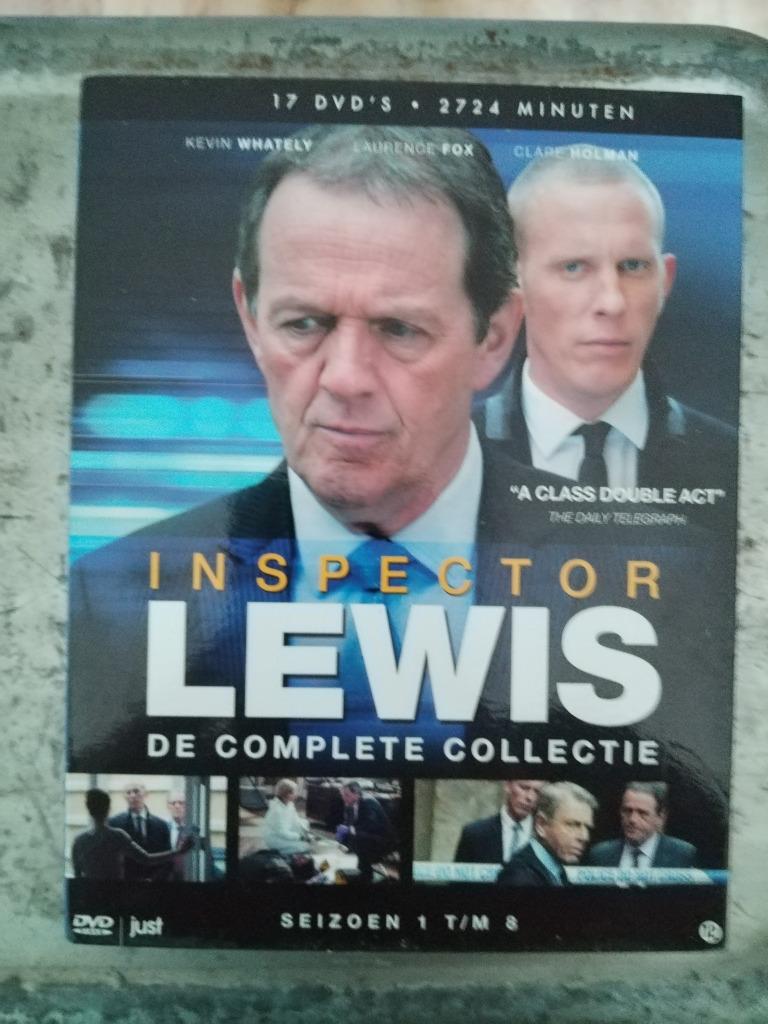 Inspector Lewis – seizoen 1-8, Verzenden, Boxset, Drama, Zo goed als nieuw