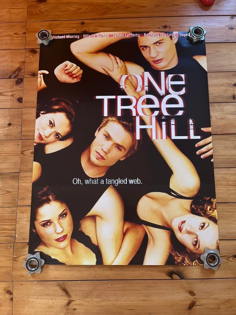 Poster One Tree Hill, Ophalen of Verzenden, Gebruikt
