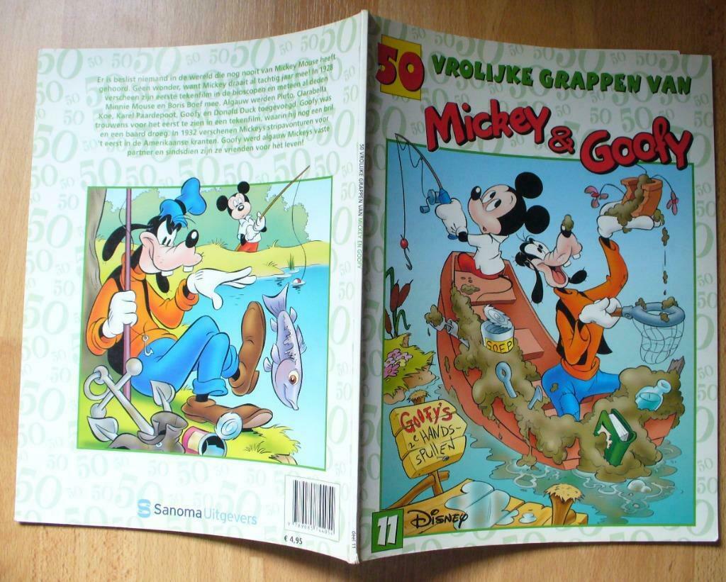 50 GRAPPEN VAN MICKEY & GOOFY 11 - DISNEY, Eén stripboek, Ophalen of Verzenden, Zo goed als nieuw, Walt Disney