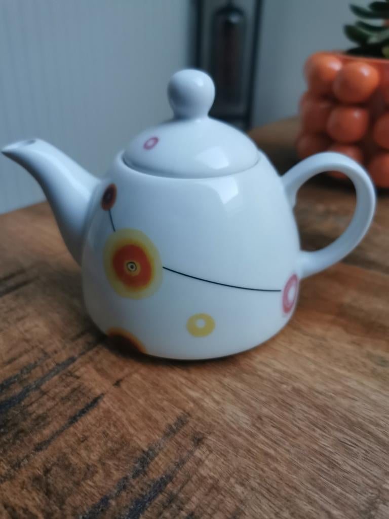 Théière en porcelaine, Enlèvement ou Envoi, Comme neuf, Porcelaine