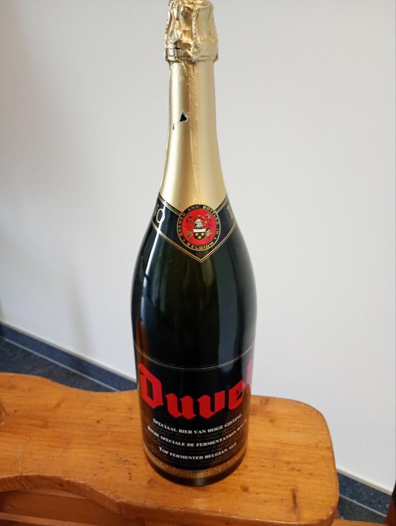 Volle fles Duvel 3 liter, Verzamelen, Ophalen, Duvel