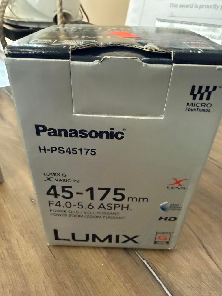 Panasonic 45 - 175 mm PZ, TV, Hi-fi & Vidéo, Photo | Lentilles & Objectifs, Comme neuf, Téléobjectif, Zoom, Enlèvement