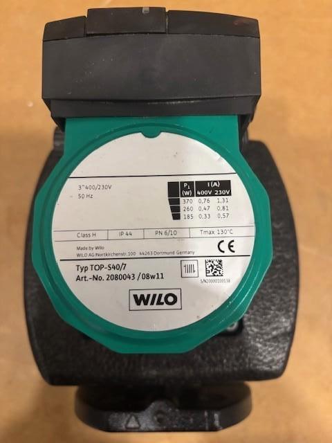 Wilo Top - S40/7 art n 2080043 pomp, Enlèvement ou Envoi, Neuf