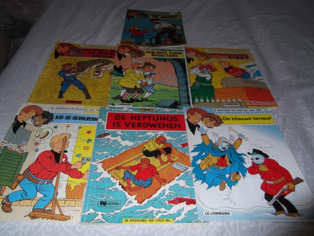 strips chick bill (ook apart te koop), Boeken, Ophalen of Verzenden