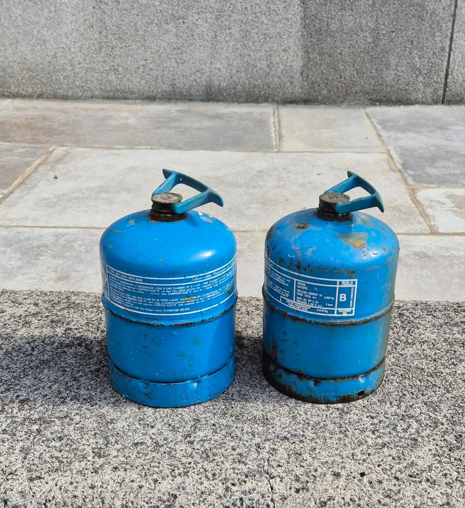 Campinggas fles klein, Caravans en Kamperen, Ophalen, Gebruikt