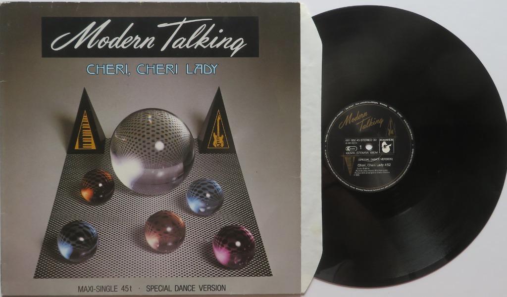 Modern Talking - Cherie, Cherie Lady. Maxi, CD & DVD, Enlèvement ou Envoi, Utilisé, 12 pouces