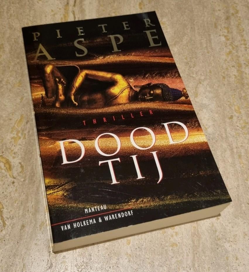 Pieter Aspe - Dood tij (gesigneerd), Enlèvement ou Envoi, Comme neuf, Pieter Aspe