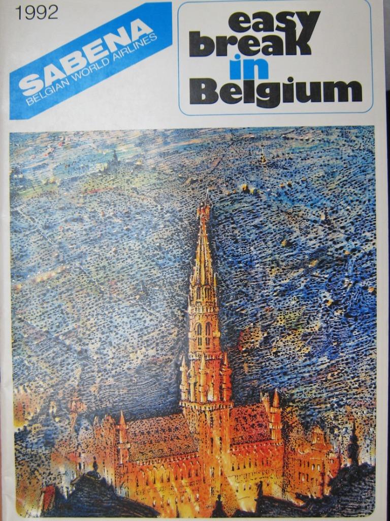 Sabena Easy Break in Belgium 1992, Ophalen of Verzenden, Gebruikt