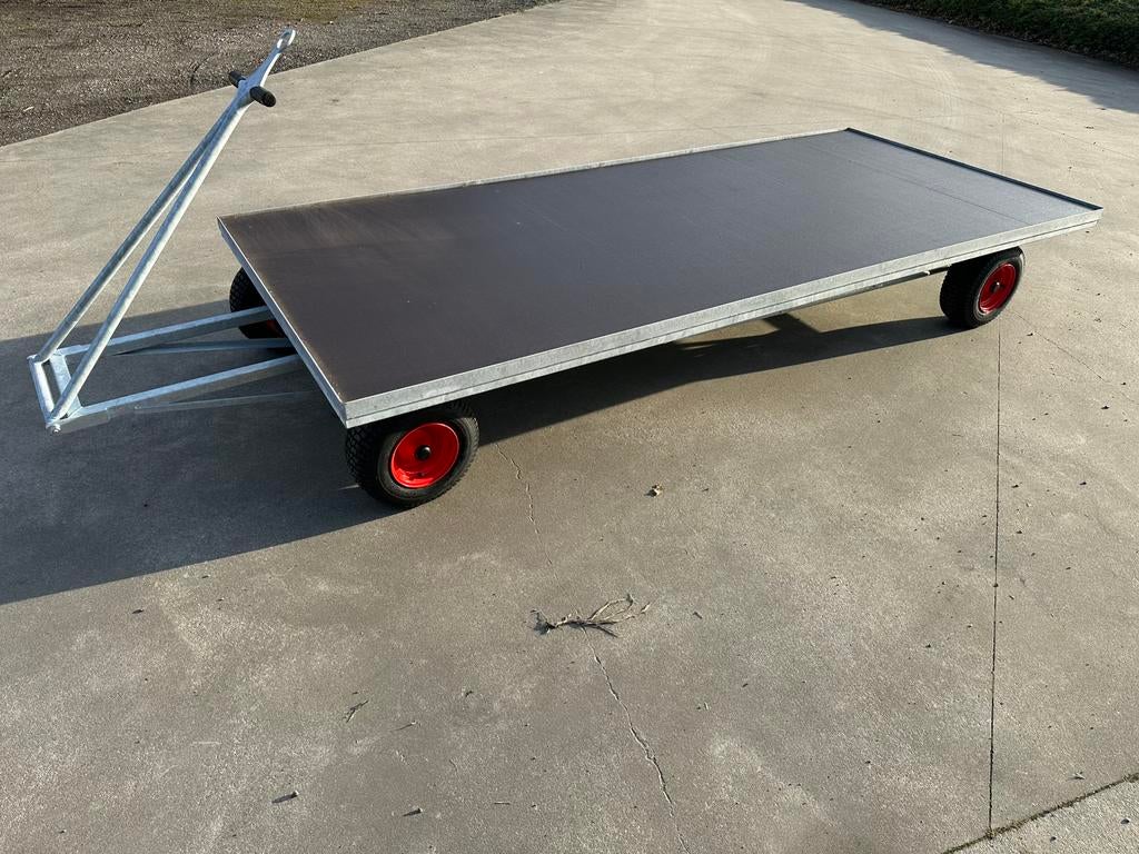 Platte kar strowagen, Dieren en Toebehoren