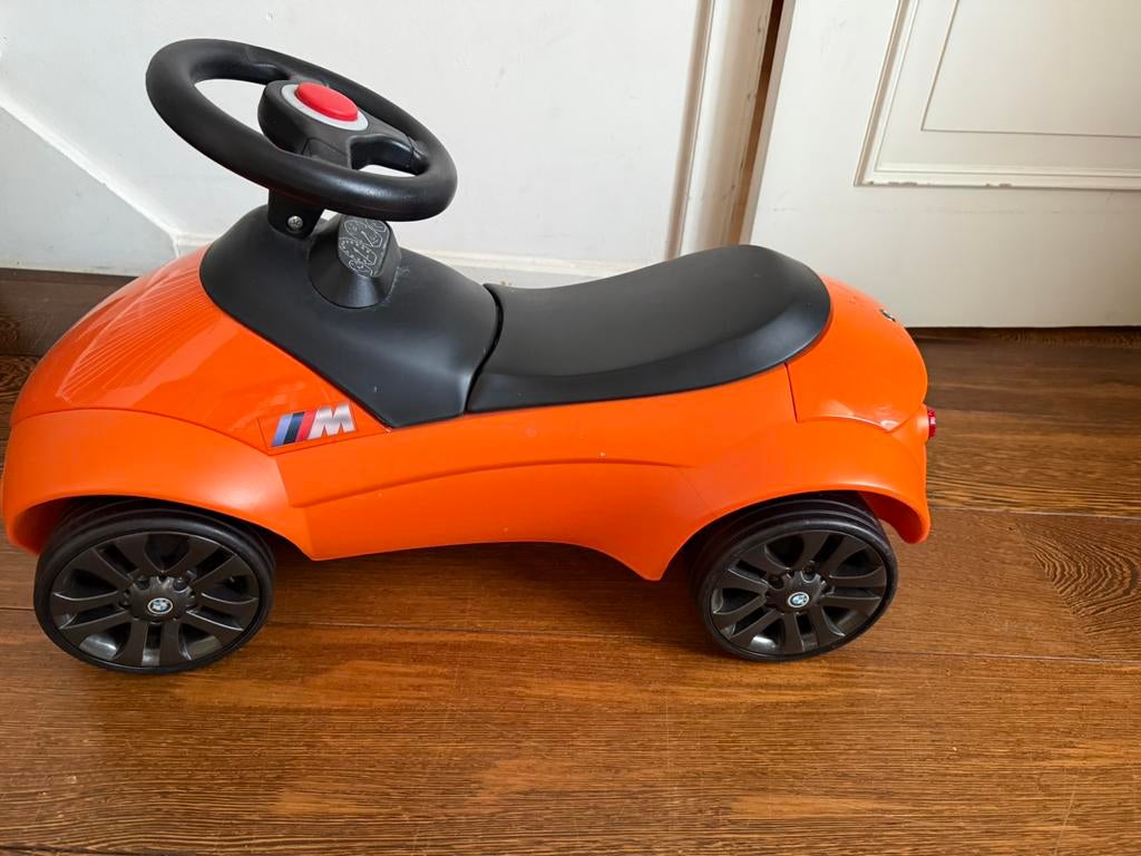 BMW Baby Racer Zwart/Oranje, Kinderen en Baby's, Ophalen, Zo goed als nieuw