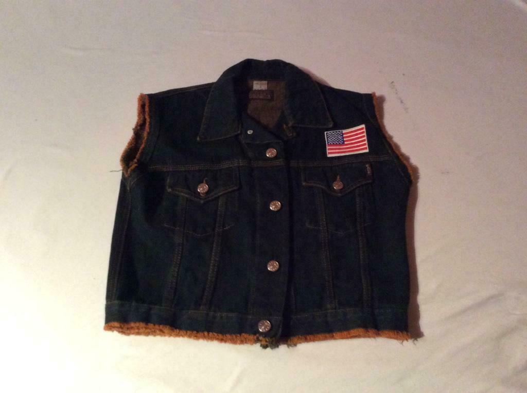 Jeans vestje, Ophalen, Zo goed als nieuw, Blauw, W30 - W32 (confectie 38/40)