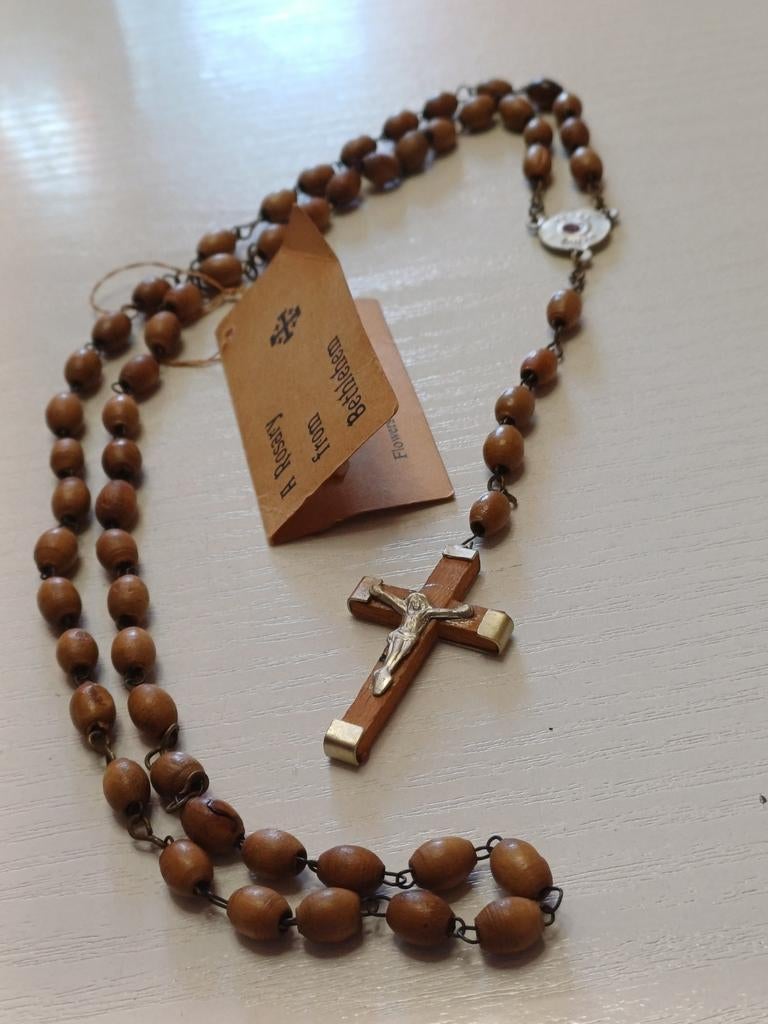 Rozenkrans Holy Land  Rosary, Ophalen, Zo goed als nieuw